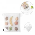 BOLZANO. Sac pliable en maille et polyester recycl&eacute; 190T (100% rPET)