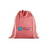 RISSANI. Mochila con algod&oacute;n reciclado (70%) y poli&eacute;ster (30% rPET) (140 g/m&sup2;)
