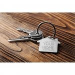 HOMIER. Aluminium sleutelhanger