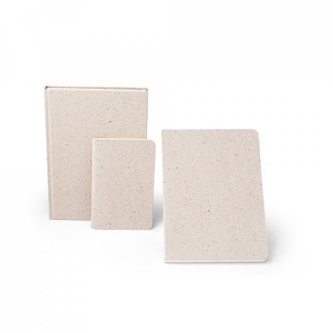 ORGANIC SEMI-RIGID. Blocnotes A5 cu copertă semirigidă din materie organică de elefant (80%)