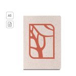 ORGANIC SEMI-RIGID. Blok A5 formata sa polukrutim povezom napravljen od organske materije slona (80%)