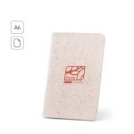 ORGANIC SOFT. Blok A6 formata sa fleksibilnim poklopcem napravljenim od organske materije slona (80%)