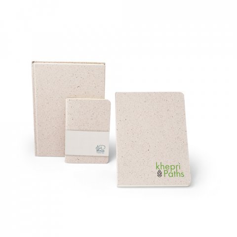 ORGANIC RIGID. A5 blokčić sa tvrdim povezom napravljen od organske materije slona (80%)