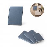 COFFEEPAD RIGID. A5-&ouml;s jegyzetf&uuml;zet k&aacute;v&eacute;h&eacute;j hullad&eacute;kb&oacute;l k&eacute;sz&uuml;lt kem&eacute;ny bor&iacute;t&aacute;ssal (65%)