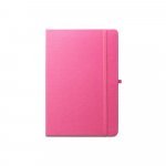 ANNE. A5 notesbog i genvundet polyester (100% rPET) linjeret sider - Pink