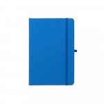 ANNE. A5 notesbog i genvundet polyester (100% rPET) linjeret sider - Kongebl&aring;