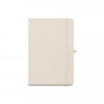 ANNE. A5 notesbog i genvundet polyester (100% rPET) linjeret sider - Pastel hvid
