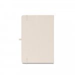 ANNE. A5 notesbog i genvundet polyester (100% rPET) linjeret sider - Pastel hvid
