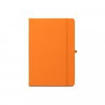 ANNE. A5 notesbog i genvundet polyester (100% rPET) linjeret sider - Orange