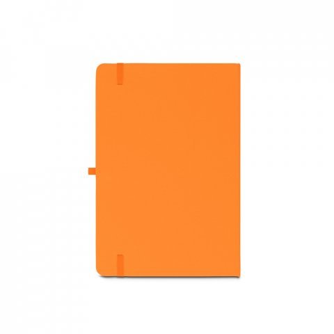 ANNE. A5 notesbog i genvundet polyester (100% rPET) linjeret sider - Orange