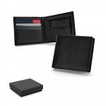 AFFLECK. Leather wallet with RFID blocking for 9 cards