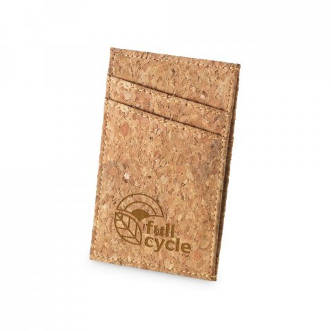 DANIEL. Kartenetui aus Kork - Natur