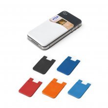 SHELLEY. Silikon smarttelefonkortholder