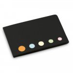 STOOKY. Sticky notes cu 5 seturi - Negru