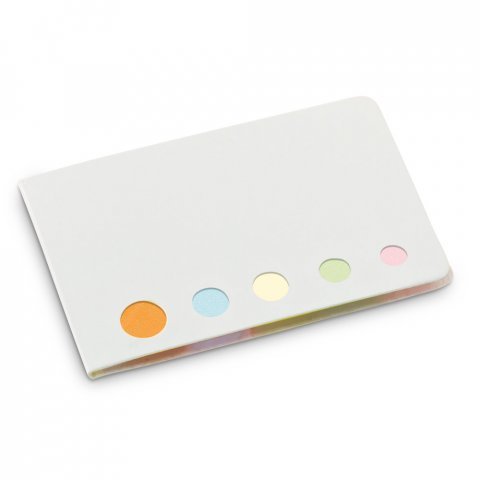 STOOKY. Sticky notes cu 5 seturi - Alb