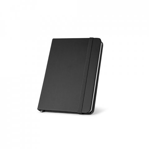 MEYER. Carnet de poche en PU &agrave; feuilles non-lign&eacute;es - Noir