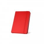 MEYER. Carnet de poche en PU &agrave; feuilles non-lign&eacute;es - Rouge