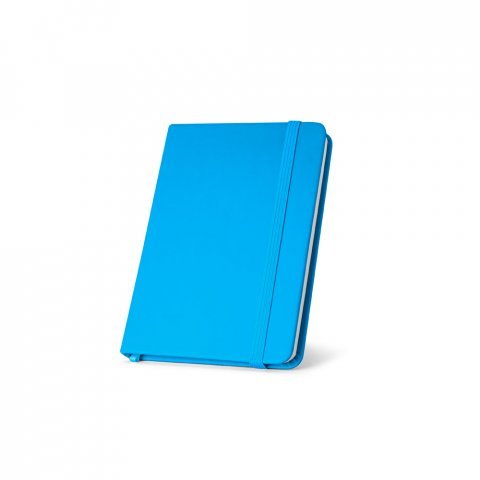 MEYER. Carnet de poche en PU &agrave; feuilles non-lign&eacute;es - Bleu clair