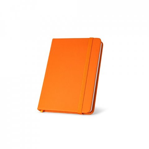 MEYER. Carnet de poche en PU &agrave; feuilles non-lign&eacute;es - Orange