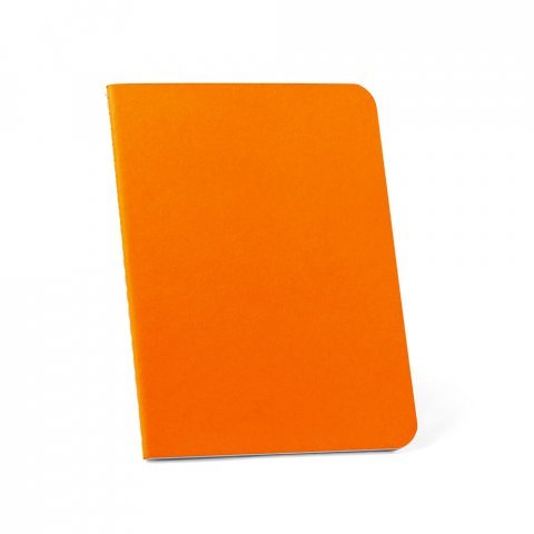 RAYSSE. Bloc-notes B7 avec feuilles lign&eacute;es - Orange