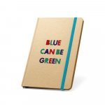 MAGRITTE. Block notes A5 con pagine a righe - Azzurro