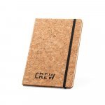 FREUD. Sada pozn&aacute;mkov&eacute;ho bloku A5 a kuličkov&eacute;ho pera z korku - Př&iacute;rodn&iacute;