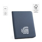 EMERGE FOLDER. A4-mapp i &aring;tervunnen polyester (100% rPET) 300D med dragkedja