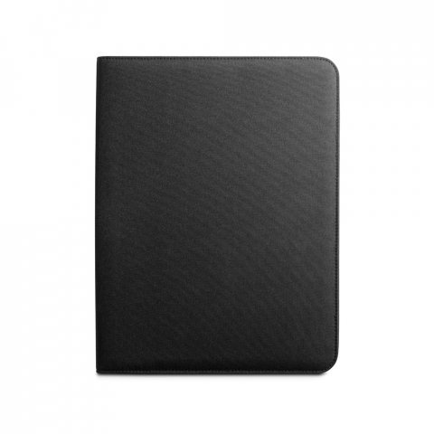 EMERGE FOLDER II. A4 folder in recycled polyester (100% rPET) 300D with zipper