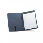 EMERGE FOLDER II. A4 map in gerecycled polyester (100% rPET) 300D met elastische sluiting - Blauw