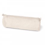 SCHOOLI. Schreibetui aus 100% Canvas-Baumwolle (290 g/m&sup2;) - Naturhell