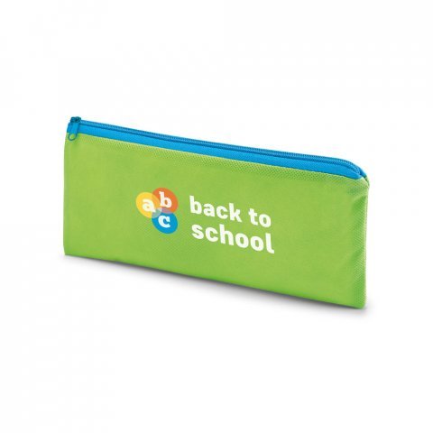 COLORIT. Estojo para l&aacute;pis em non-woven - Verde claro