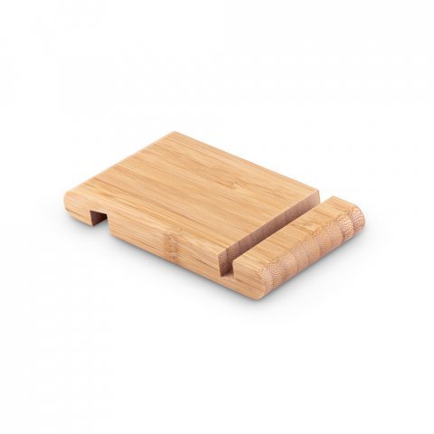 HABER. Bamboo mobile phone holder - Natural