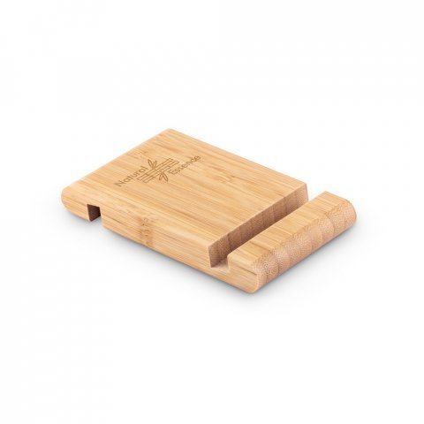 HABER. Bamboo mobile phone holder - Natural