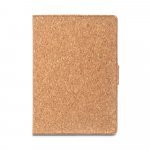 FIELDING. Cartellina A5 in sughero e poliestere riciclato
(100% rPET) con blocco note rimovibile - Naturale