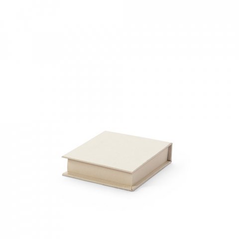 KAIRON. Conjunto 2 em 1 para escrit&oacute;rio, em papel 100% reciclado com 6 blocos de notas adesivas - Branco