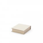 KAIRON. Conjunto 2 em 1 para escrit&oacute;rio, em papel 100% reciclado com 6 blocos de notas adesivas - Branco