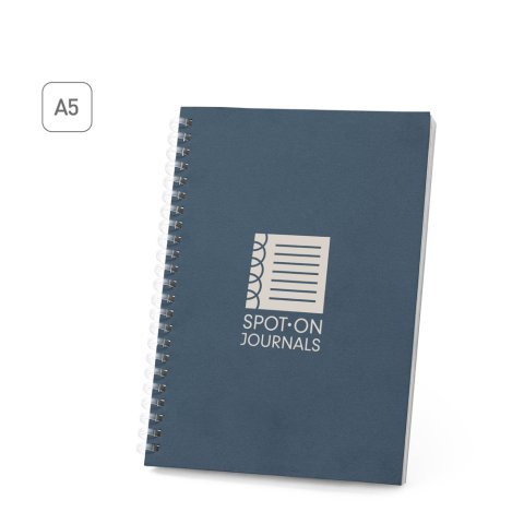 SCHILLER. A5 blok sa fleksibilnim koricama od 100% recikliranog papira