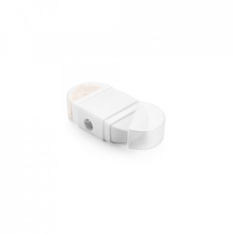 WYATT. Afia-l&aacute;pis 2 em 1 em PP - Branco