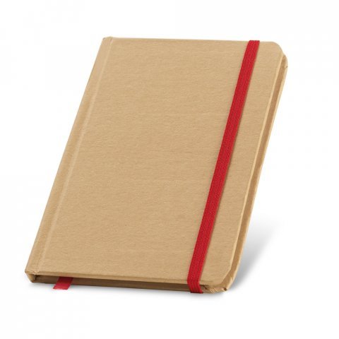 FLAUBERT. Bloc-notes de poche avec pages en papier - Rouge