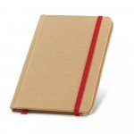 FLAUBERT. Bloc-notes de poche avec pages en papier - Rouge
