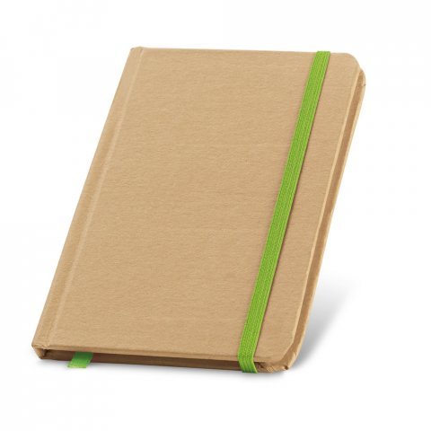 FLAUBERT. Bloc-notes de poche avec pages en papier - Vert clair