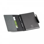RUSSEL. Mapa cu notepad A5 cu pagini simple - Gri