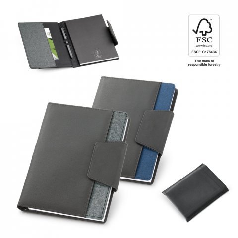 RUSSEL. Mapa cu notepad A5 cu pagini simple