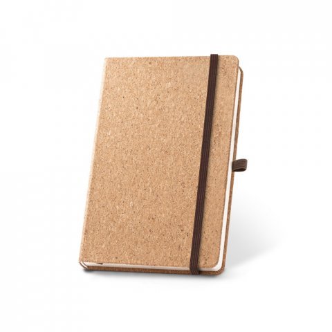 HAWKINS A5. Caiet A5 din plută cu pagini simple - Natural