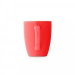 CINANDER. Keramick&yacute; hrnek s leskl&yacute;m povrchem, 370 ml - Červen&aacute;