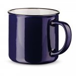 VERNON. Ceramic mug 340 mL - Navy blue