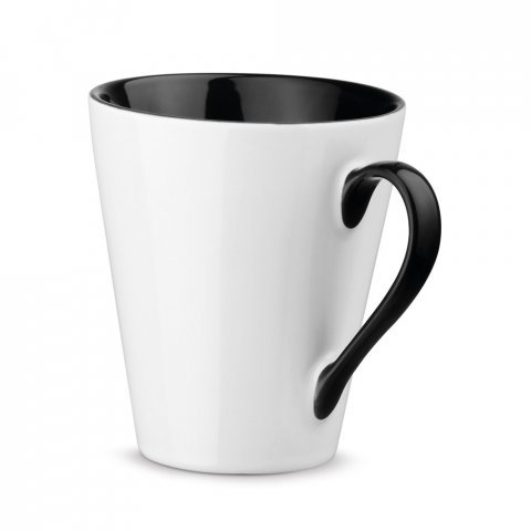 COLBY. Cana ceramica 320 mL - Negru
