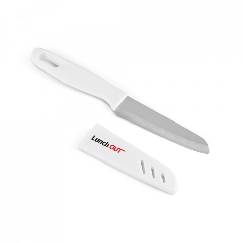 MIKUS. Couteau en acier inoxydable et PP - Blanc