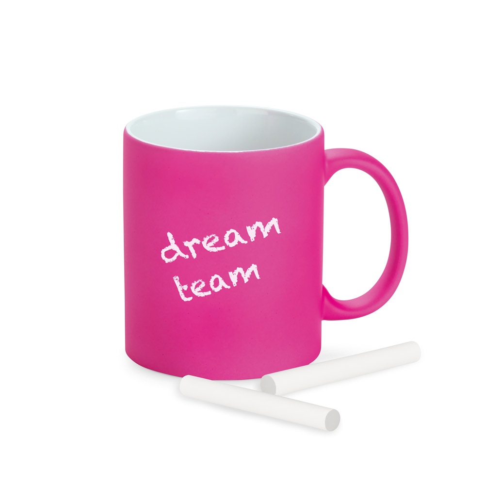 Caneca em cerâmica com acabamento neon 350 mL — Personalizado