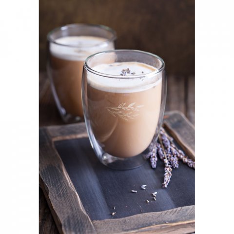 MACHIATO DUO. 2 db boroszilik&aacute;t &uuml;vegcs&eacute;sz&eacute;ből &aacute;ll&oacute; k&eacute;szlet